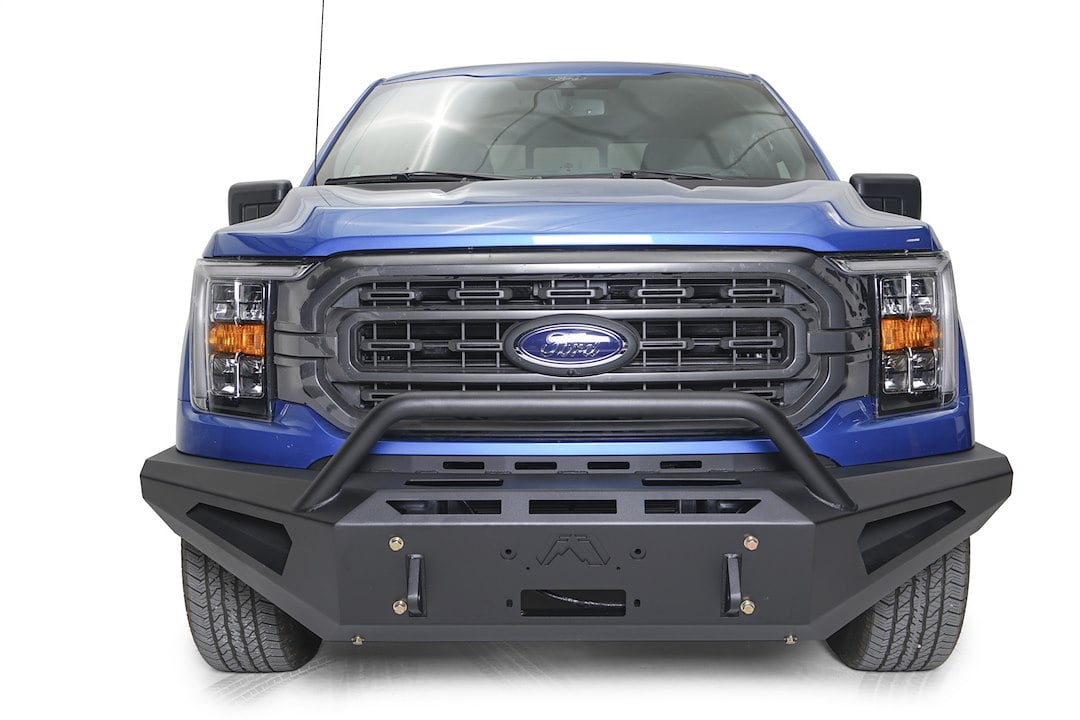 Red Steel Front Bumper