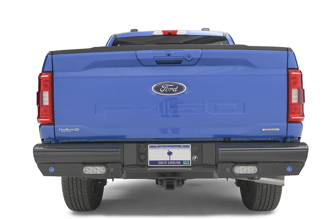 Black Steel Rear Bumper