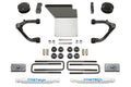 Fabtech Suspension Lift Kit - 3? UNIBALL UCA LIFT KIT with REAR PERFORMANCE SHOCKS – K1071