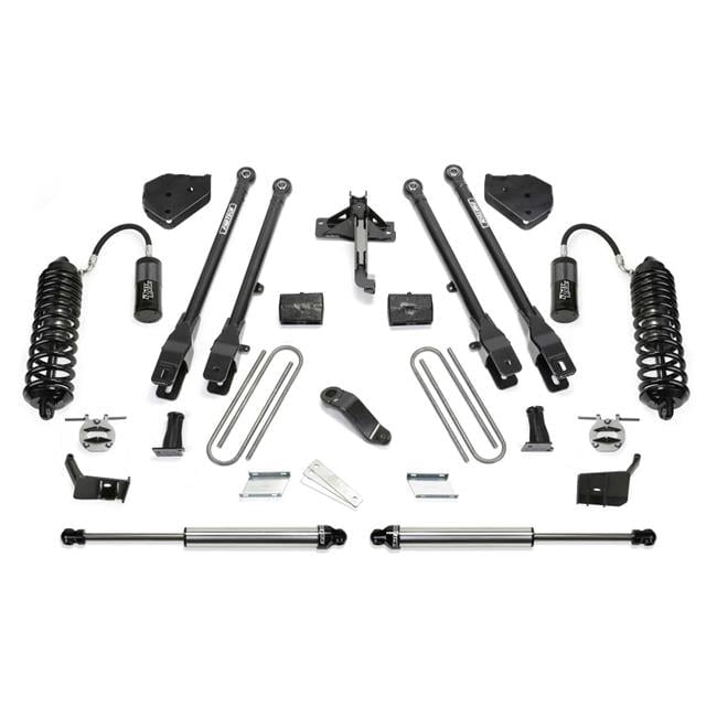 Fabtech Suspension Shock Absorber - Dirt Logic 4.0 Resi Coilover, Front, For 4 in. Lift, For PN[K2228DL/K2227DL/FTS835242D], Driver Side