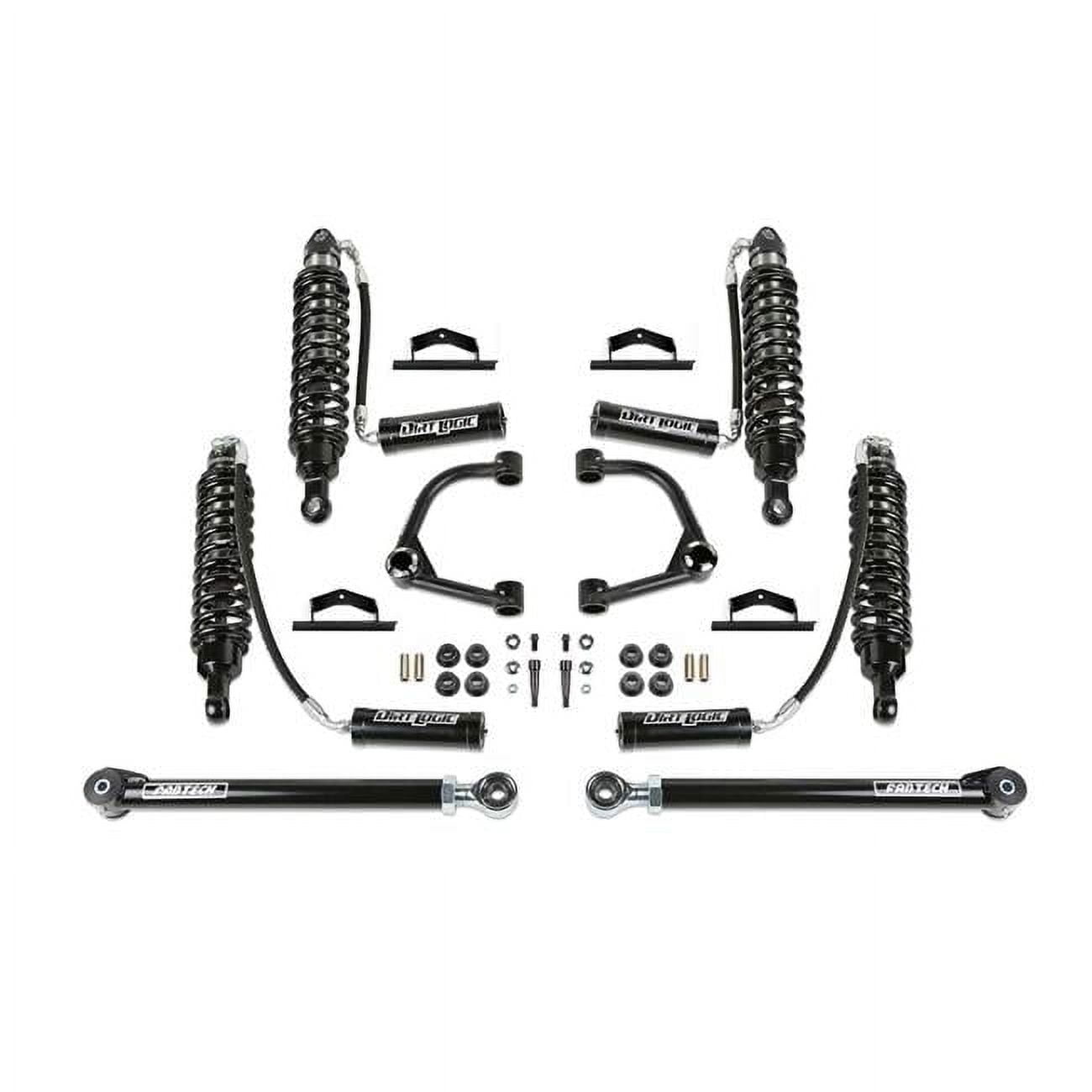 Fabtech Suspension Shock Absorber - Dirt Logic 2.5 Resi Coil Over Shock Absorber, Rear, For 3 in. Lift, For PN[K2389DL/K2390DL]