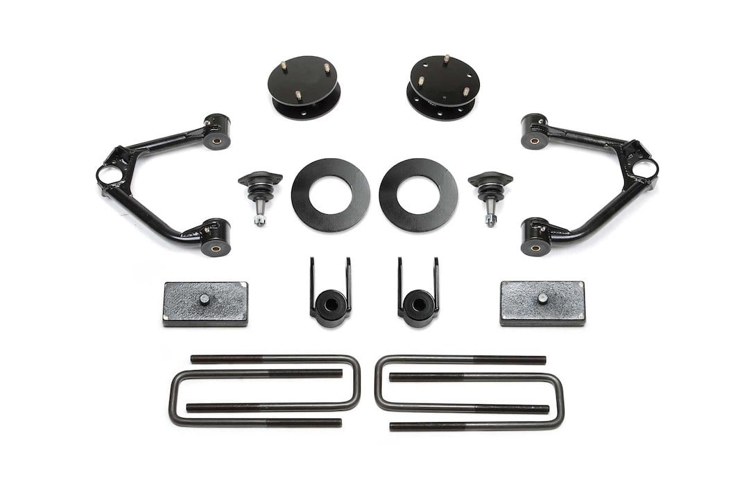 Fabtech Leaf Spring Spacer - ARC Spring Spacer Kit, Rear, For 1.5 in. Lift
