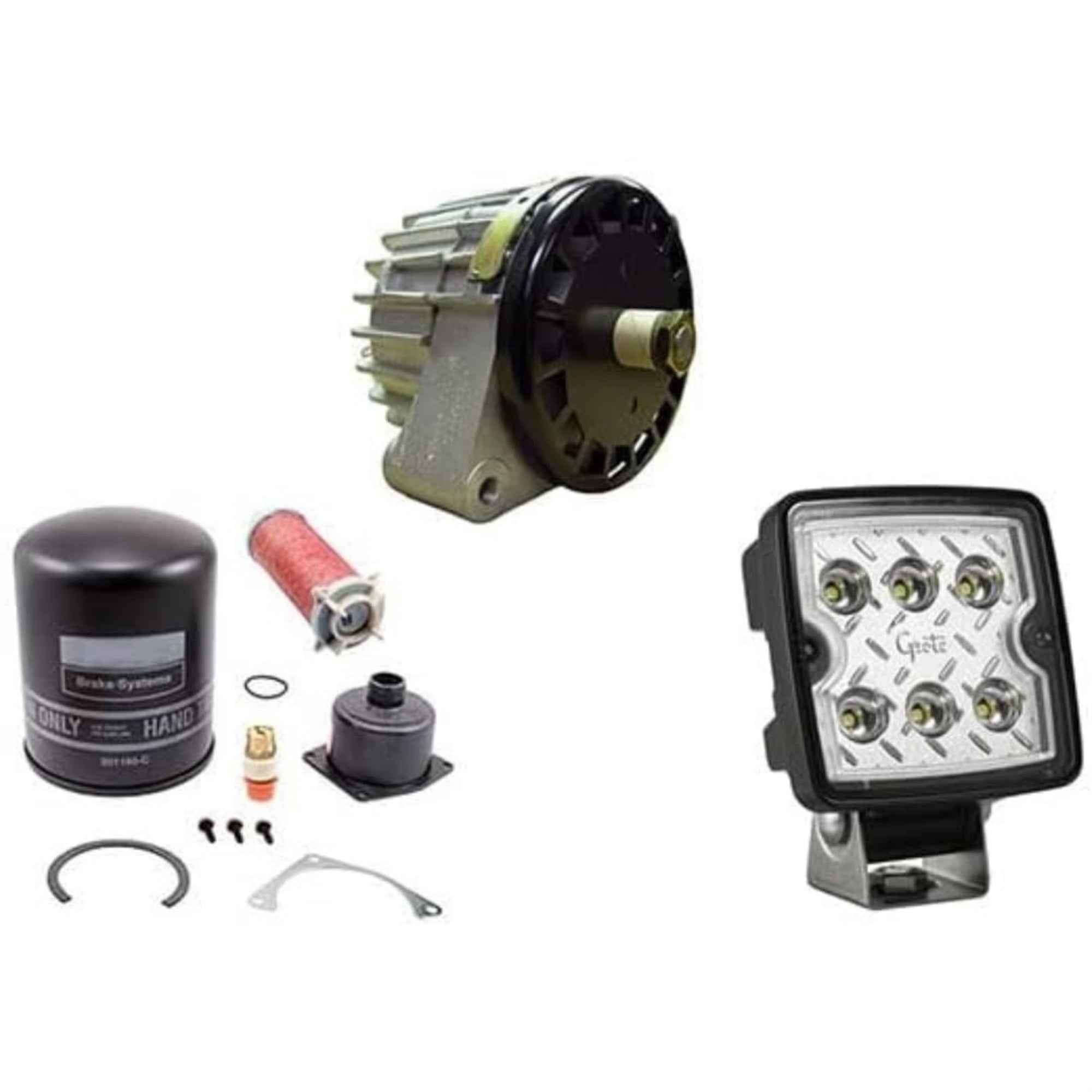 Fabtech Suspension Lift Kit - Component Box, Box 3 of 3, For 4 in. Lift, For PN[K1202/K1202M/K1202DL/K1203DL]