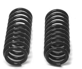 Fabtech Coil Spring Set - Coil Spring Kit, Black, Front, For 4.5 in. Lift, For PN[K3006/K3037/K3006M/K3037M/K3037DL/K3006DL]