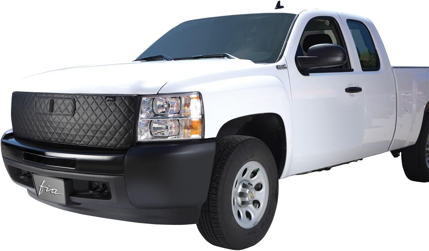 Winter Front / Bug Screen Chev Silv
