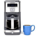 Ge 12 Cup Drip Coffee Maker with Ad