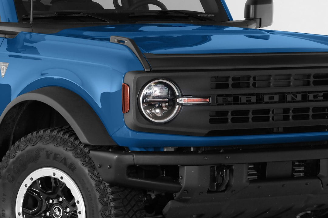 Headlight Covers  2 Piece  Clear