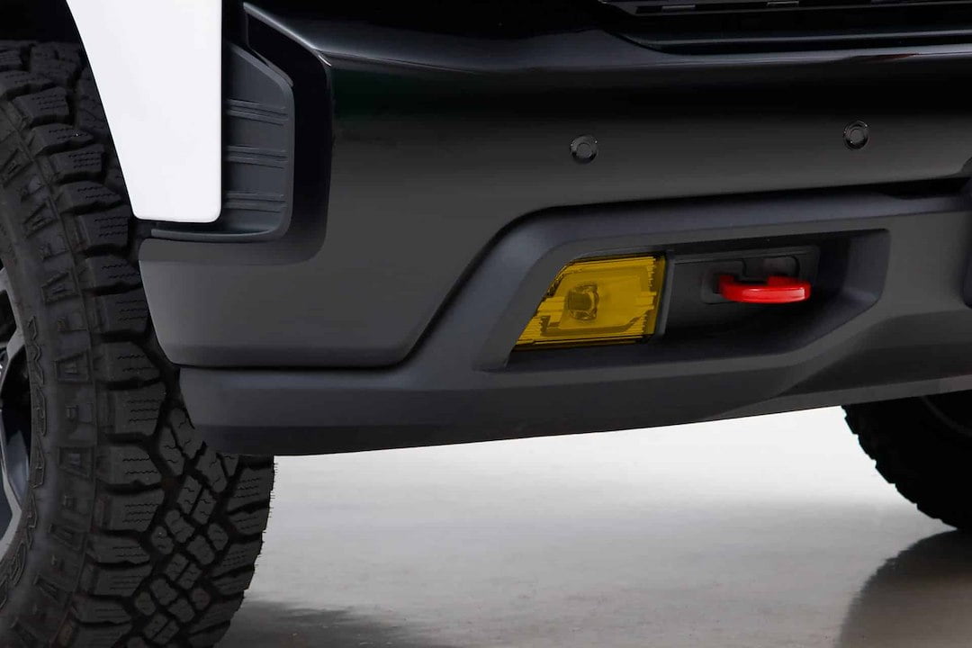 Fog Light Covers  2 Piece  Transpar