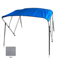 3 Bow Bimini Top 54"x6'x79-84" Gray