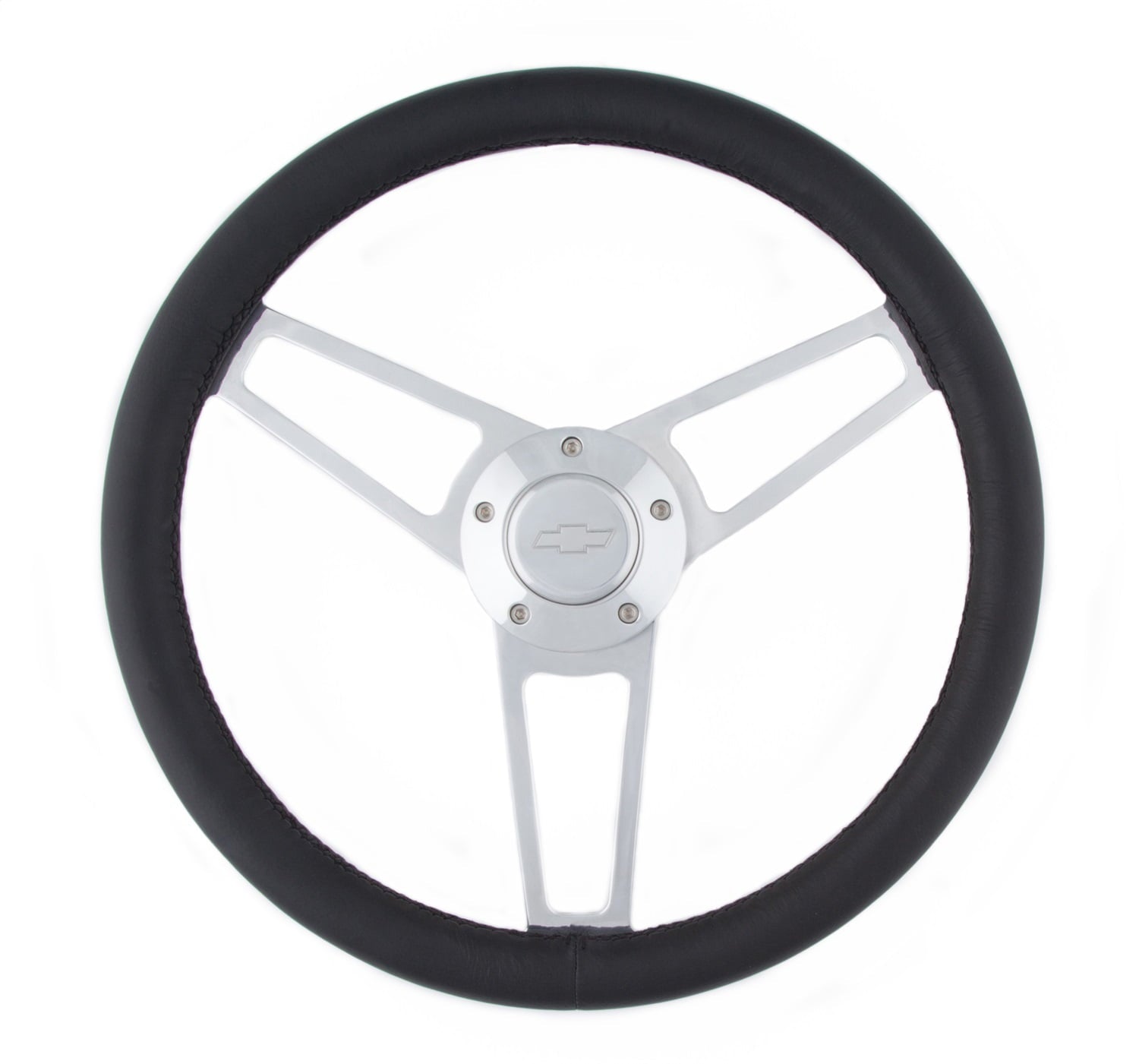 Billet Series Leather Wheel Chevrol