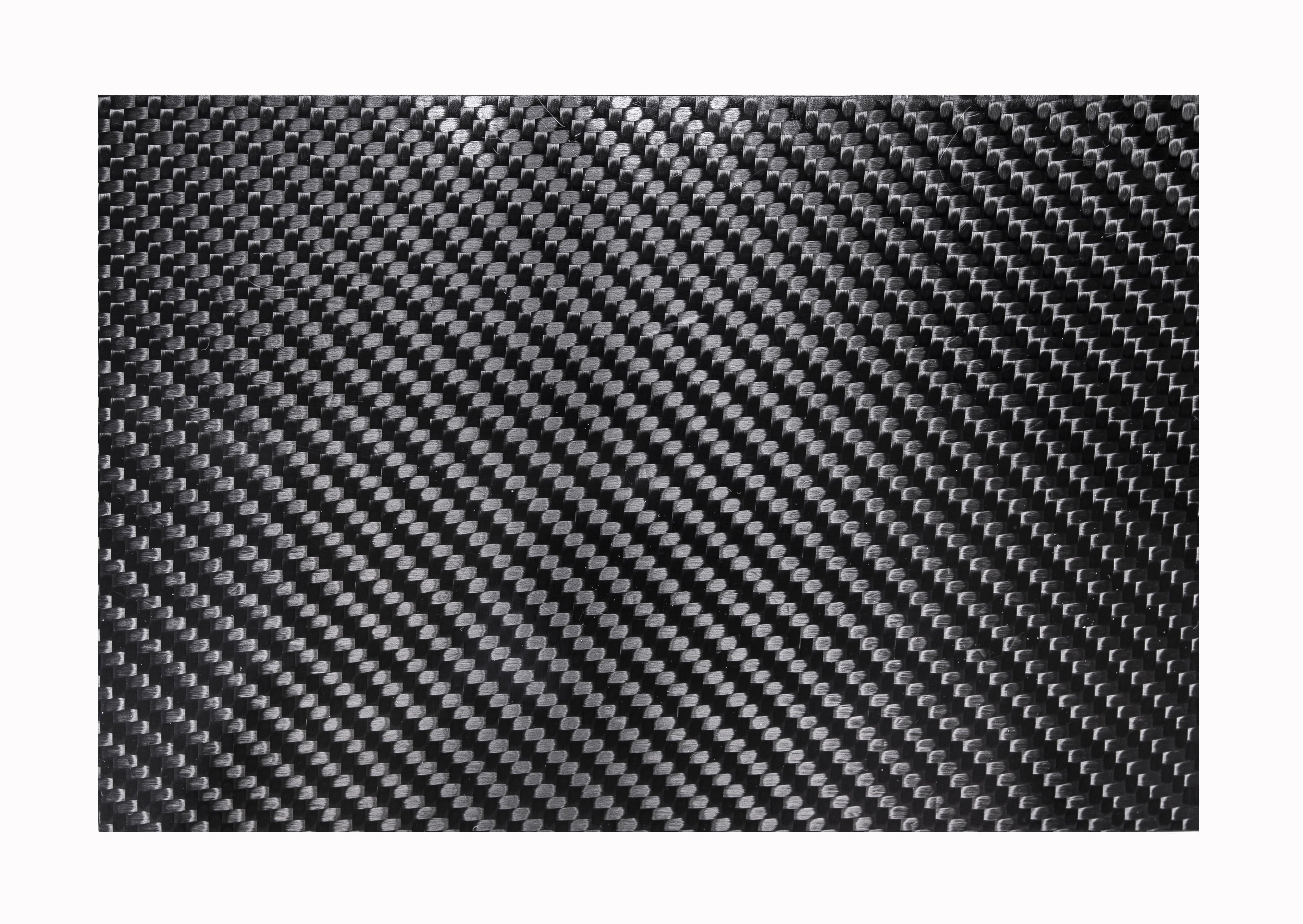 Real Carbon Fiber Sheet. Dry Vacuum