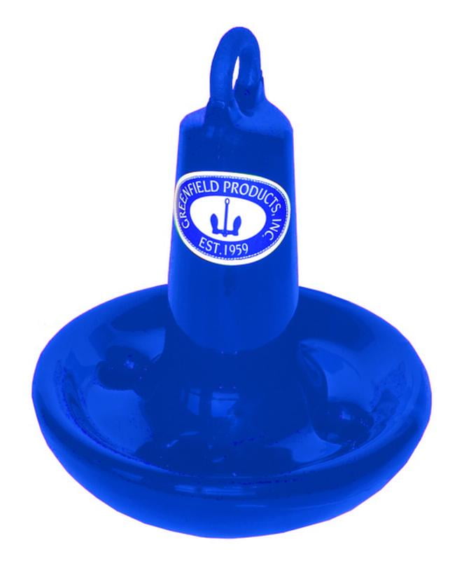 Greenfield Products Vinyl Coated Mushroom Anchor - Royal Blue, 15 lb., 515-R