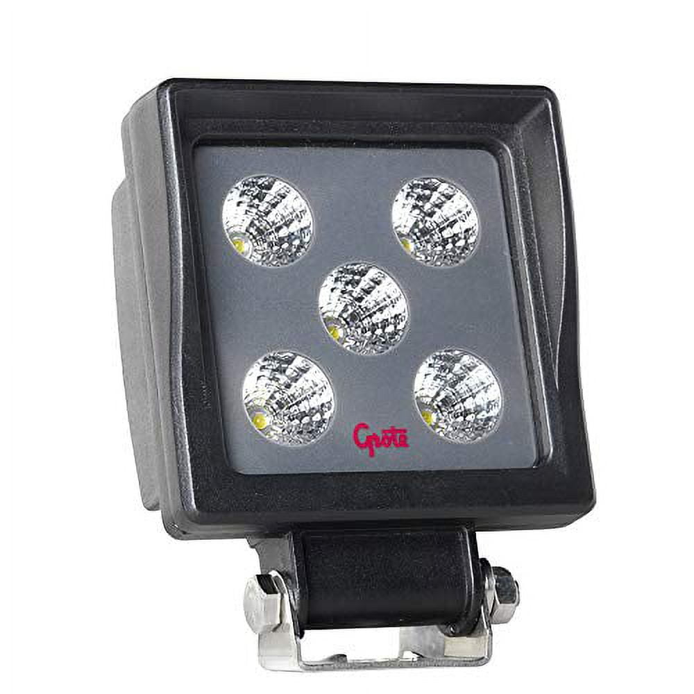 Fwd Ltg Brzn Sq LED Wrk Lmp Assmbly