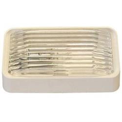 Rectangle Porch/White W/Amber/Clr L