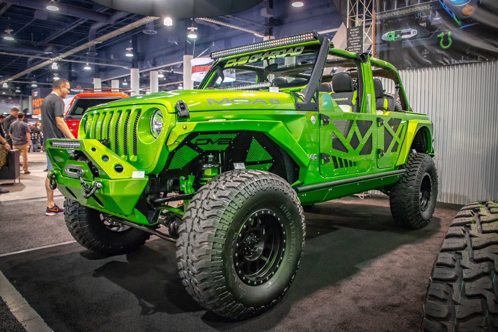 Jeep JL & JT Half-Doors With Aluminum Mesh