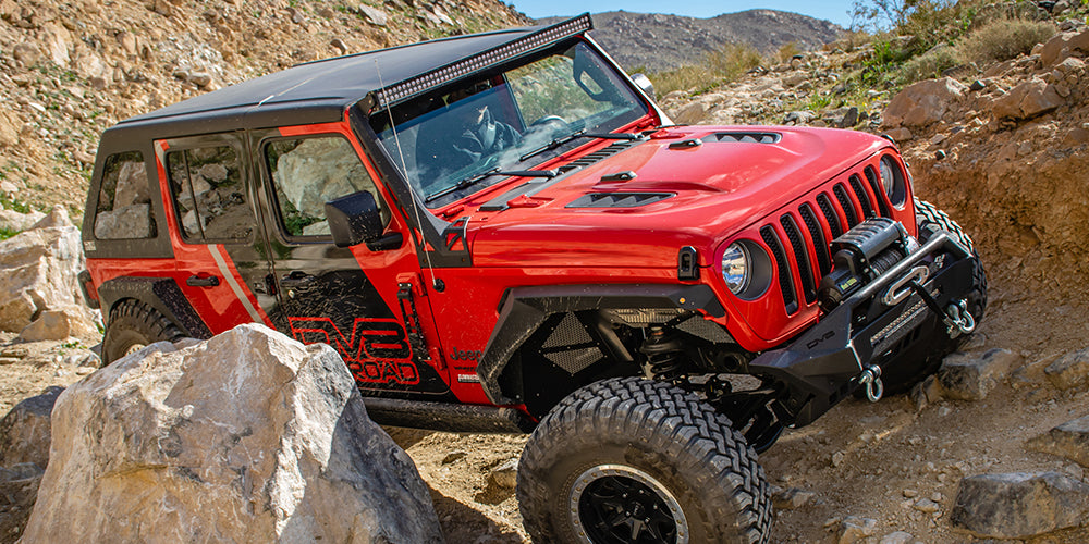 Jeep JL & JT Rubicon Replica Hood