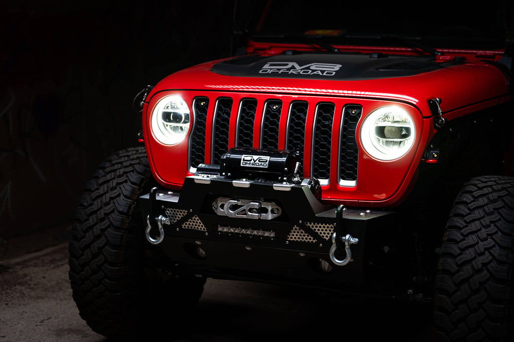 Jeep JL & JT LED Headlights Chrome