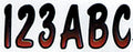 Letter Kit Red/Black