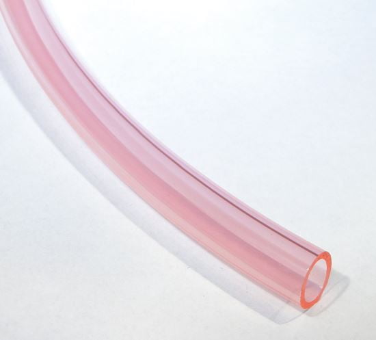 1/4'ID X 3/8'OD X 10FT. Trans Red