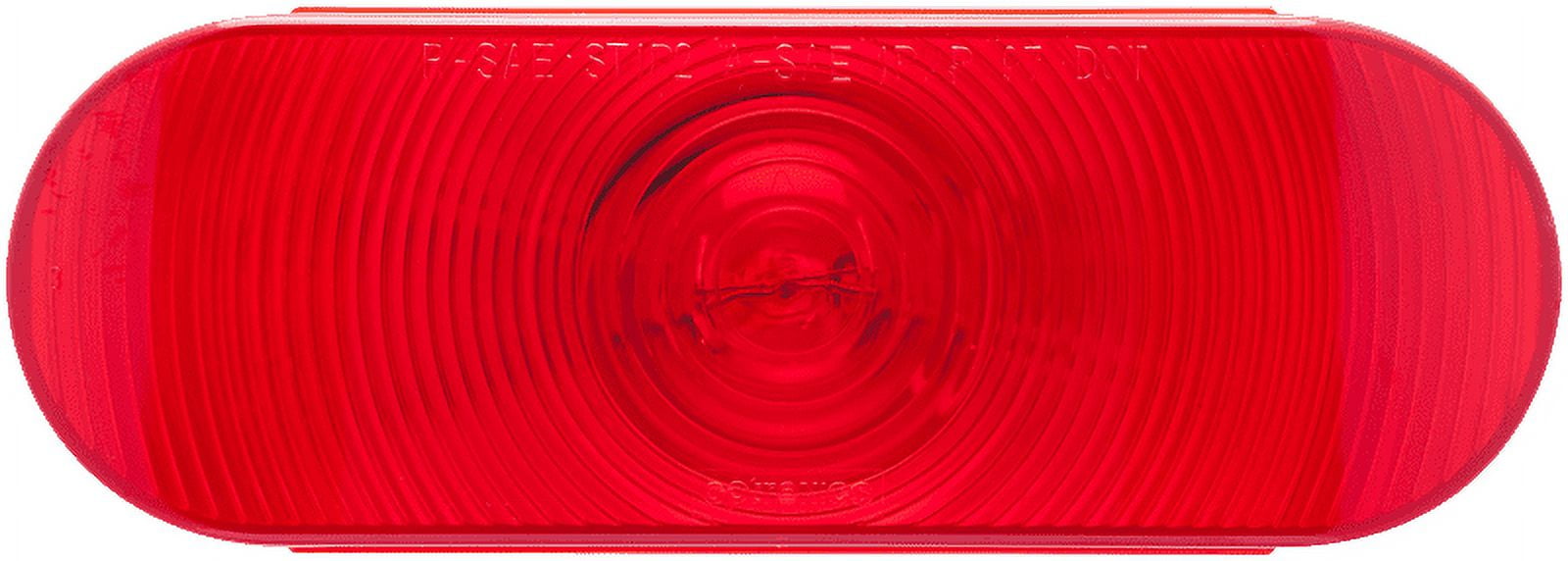 Oval 6' Red Tail Light