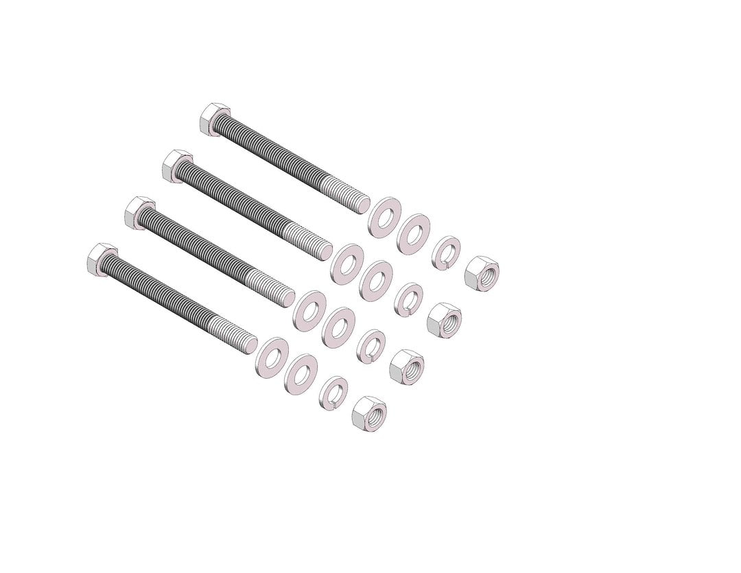 16K/26K 5TH Wheel X-Member Hardware