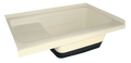 Tub Rh Drain Colonial White TU500