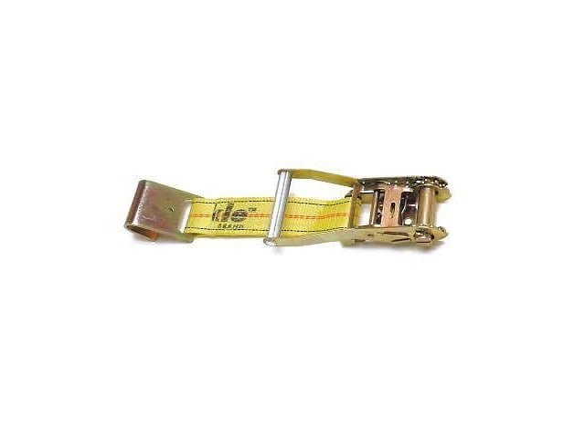 Ratchet Strap with Double J-Hooks