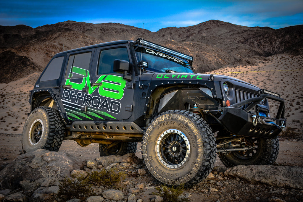 Jeep JK Front Inner Fenders Black Or Raw