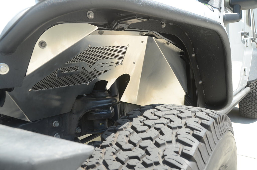 Jeep JK Front Inner Fenders Black Or Raw