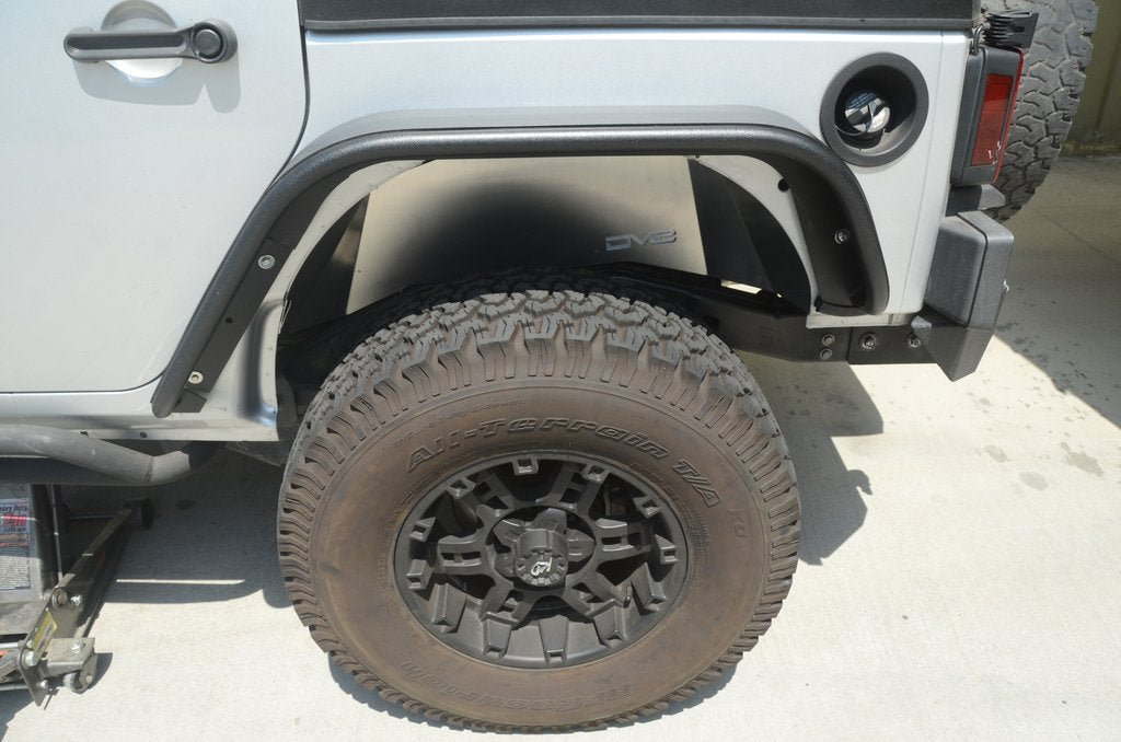 Jeep JK Rear Inner Fenders Black Or Raw