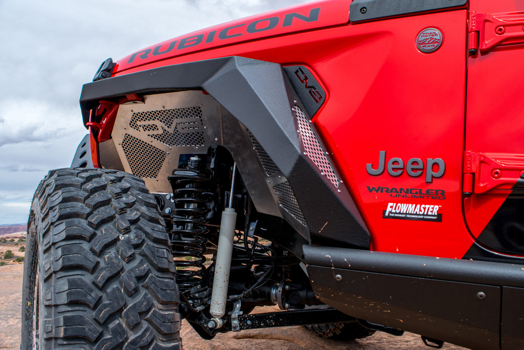 Jeep JL & JT Front Inner Fenders Black Or Raw
