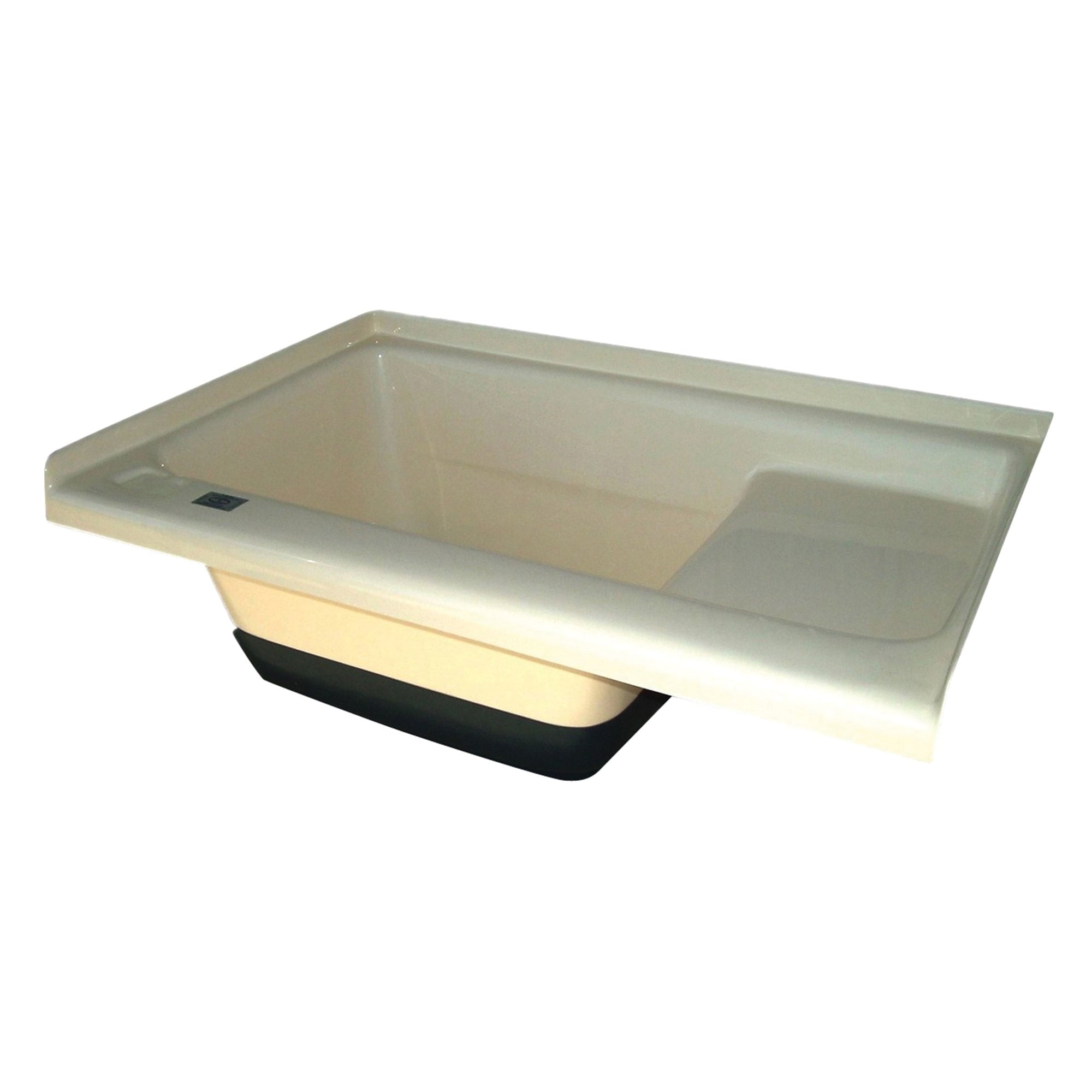 Left Hand Drain White