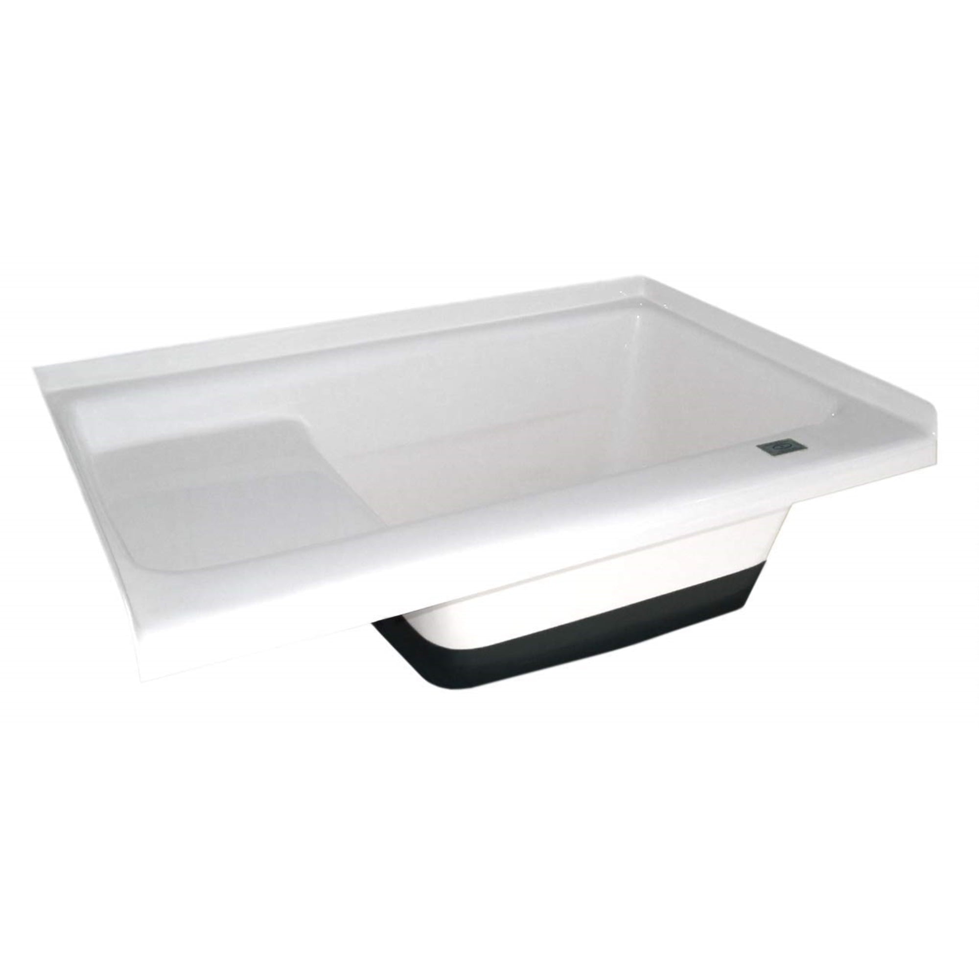 Tub Rh Drain Polar White TU500