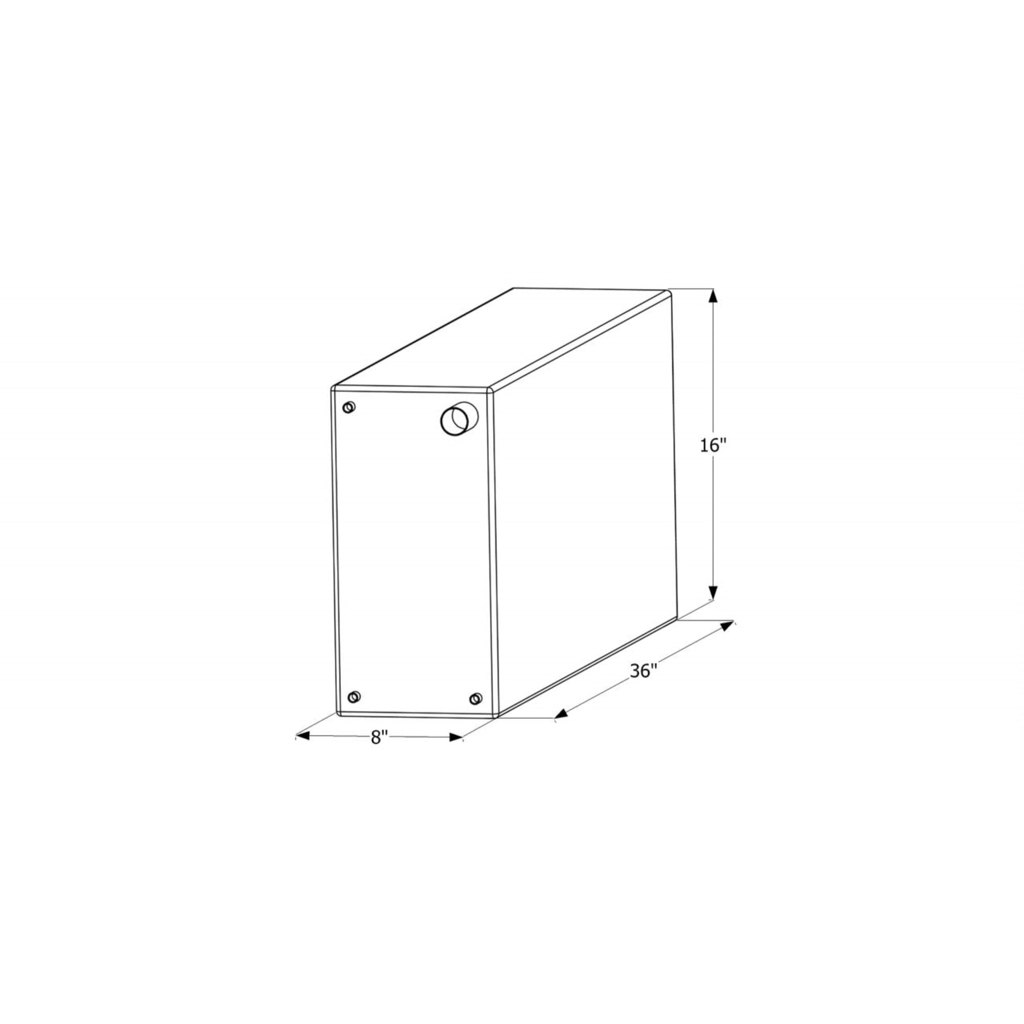 Fresh Water Tank  WT2468  36X16X8