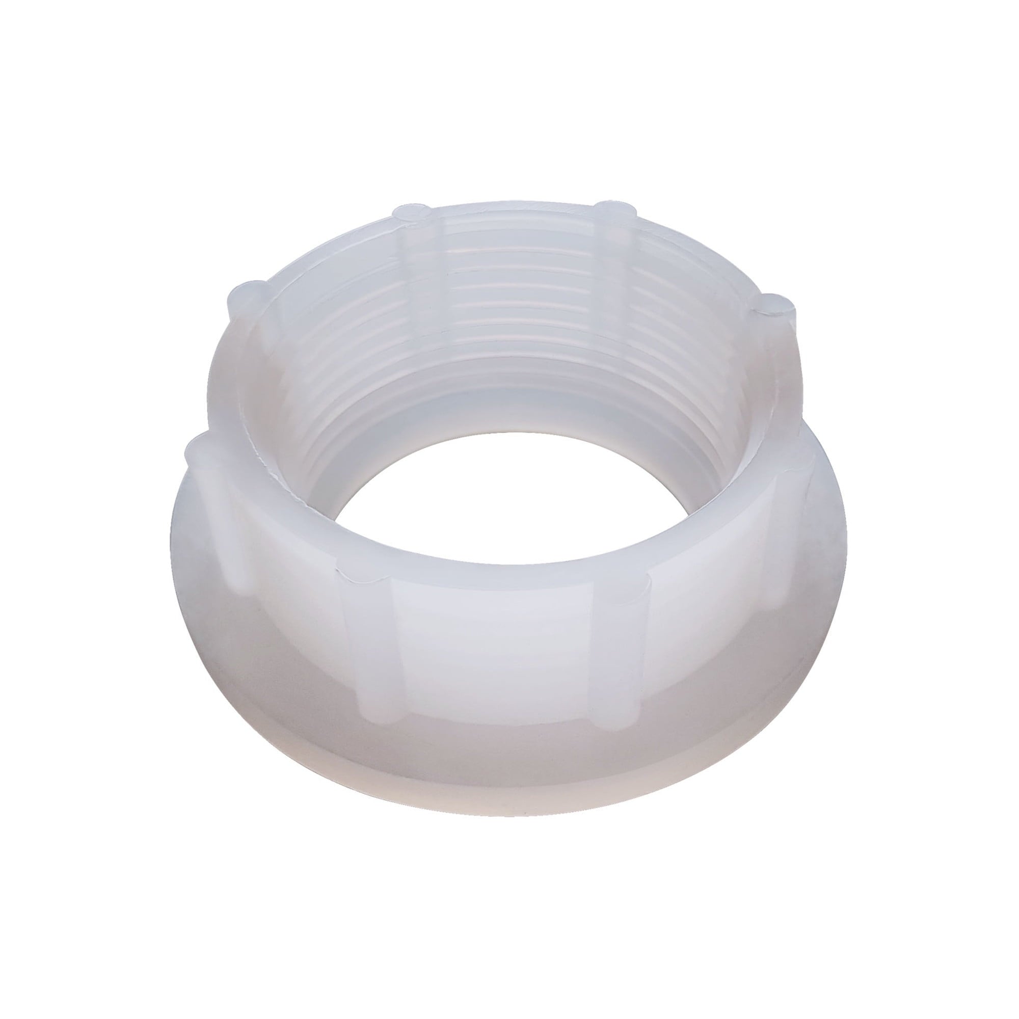 Spin Fitting Raised 1 1/2' Fpt Wht