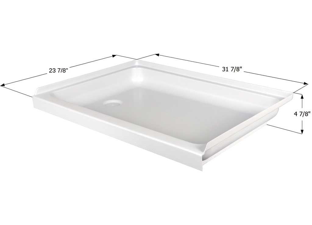 Shower Pan  SP2432LH-PW  Lh Drain