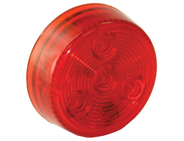 Light 2in Rd Marker Red 4 Led 10 Pc