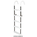 5-Step Gunwale Hook Ladder 11" Stainless