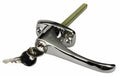 Locking L-Handle  Chrome