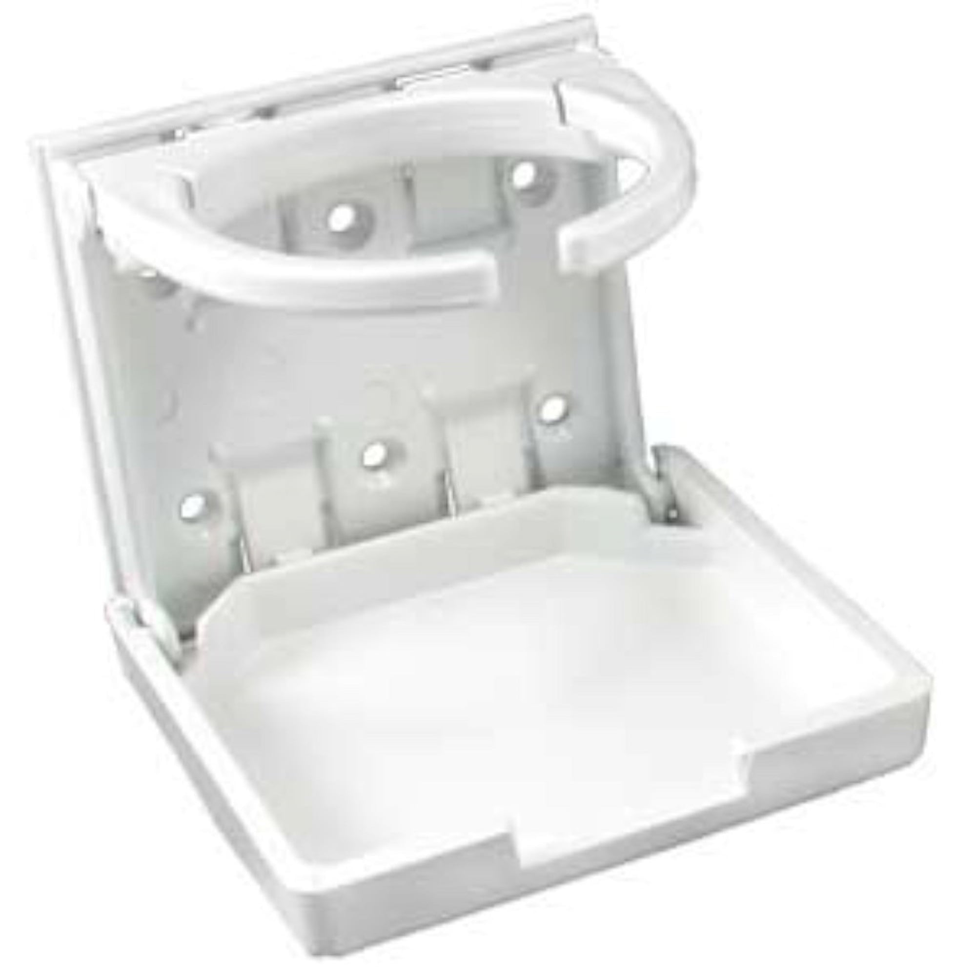 Adjustable Cup Hldr  Wht