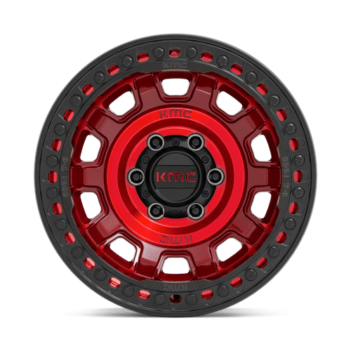 KMC Tank Bl 17X9 5X5.0 C-Red -38