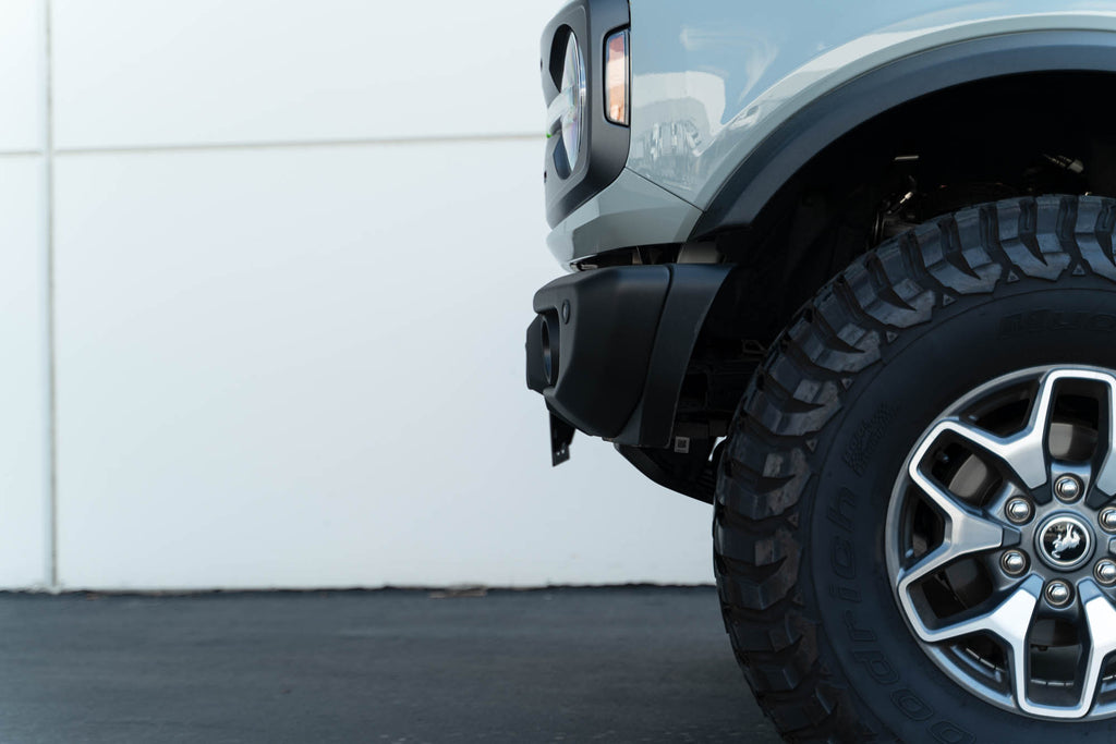 Ford Bronco Capable Bumper Front License Plate Mount