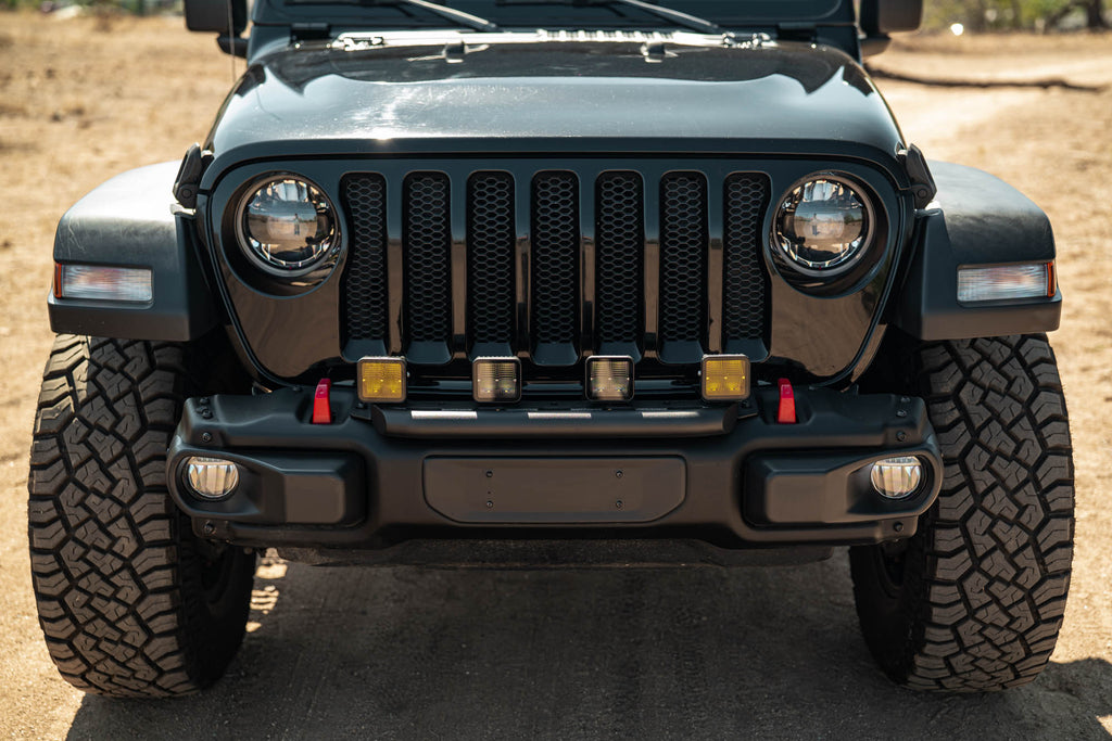 2018+ Wrangler JL Push Bar for Mopar Rubicon Steel Bumper