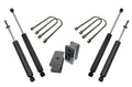 2.5 Blks 4.125U-BOLTS Max Shocks 4