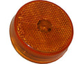 Light 2.5IN Rd Marker 4LED Amber 10