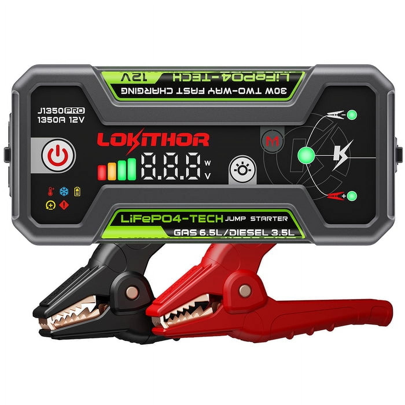 1350A Jump Starter W/ LIFEPO4