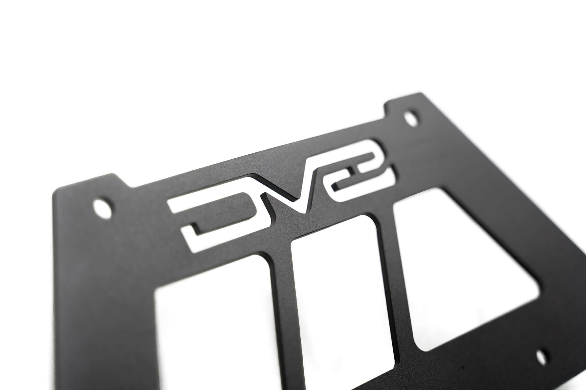 Fairlead Mounted Flip-Up License Plate Bracket