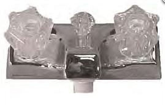 4' White Tub/Shower Valve