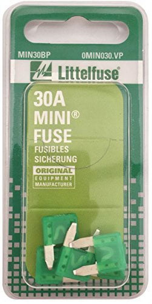 Mini Fuse 5 Cds/Pack  30A
