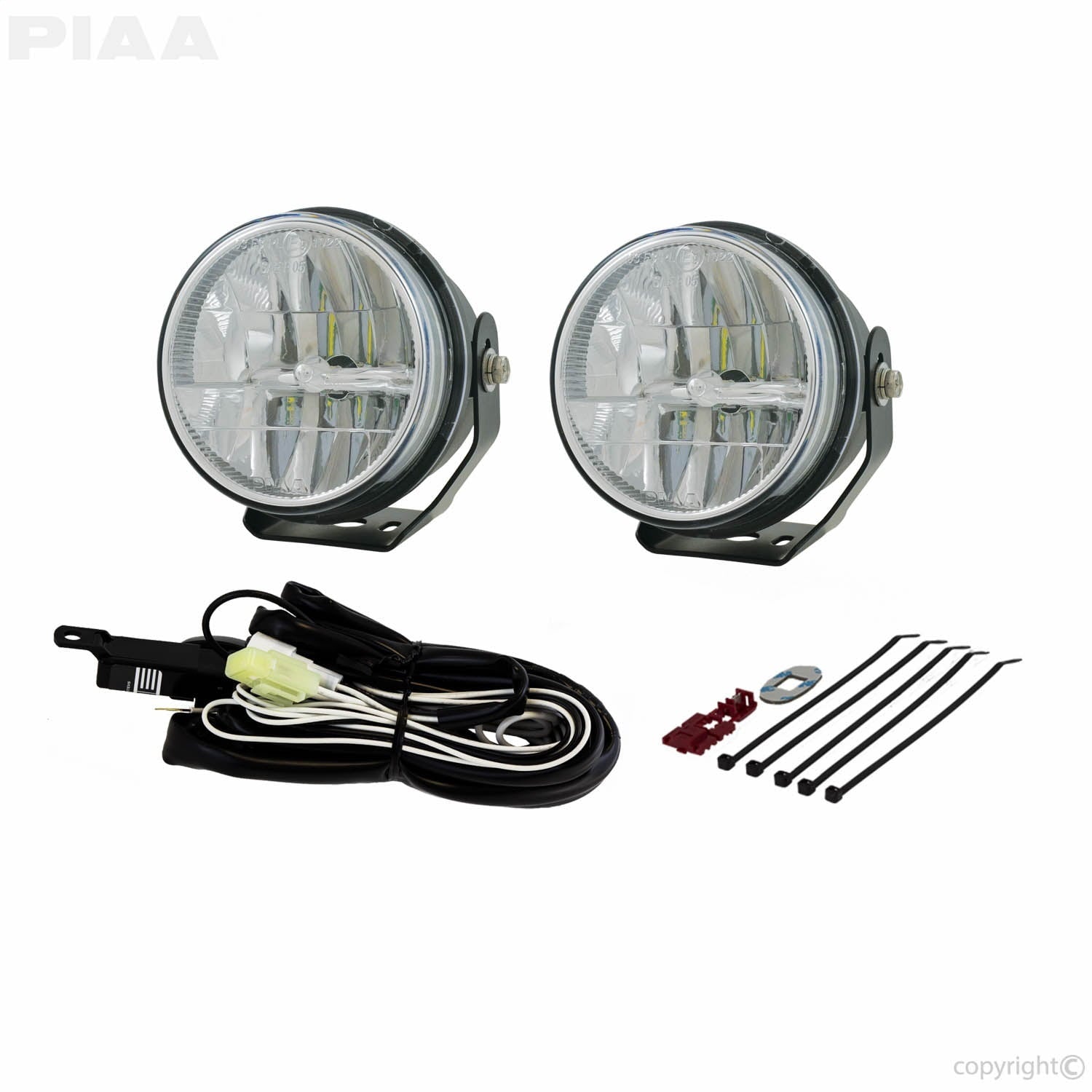 5370 Black LED Fog Lamp Kit